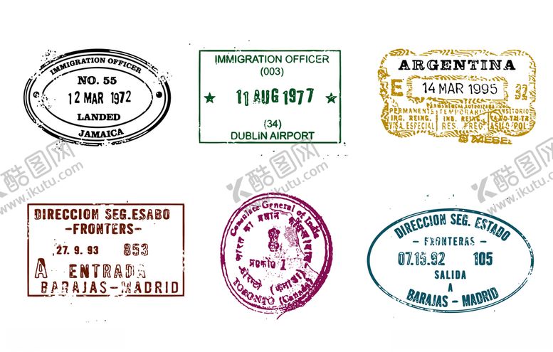 编号：24493909200040078784【酷图网】源文件下载-做旧印章矢量图标AI