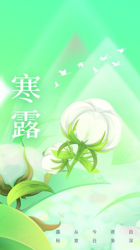 寒露海报活动节气