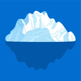 冰山大块淡水南极洲巨大块