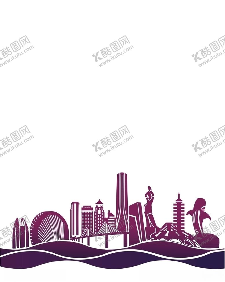 编号：93230307041326548772【酷图网】源文件下载-城市剪影