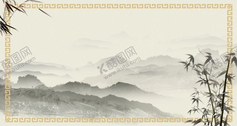 编号：75466305141514234988【酷图网】源文件下载-中国风水墨背景
