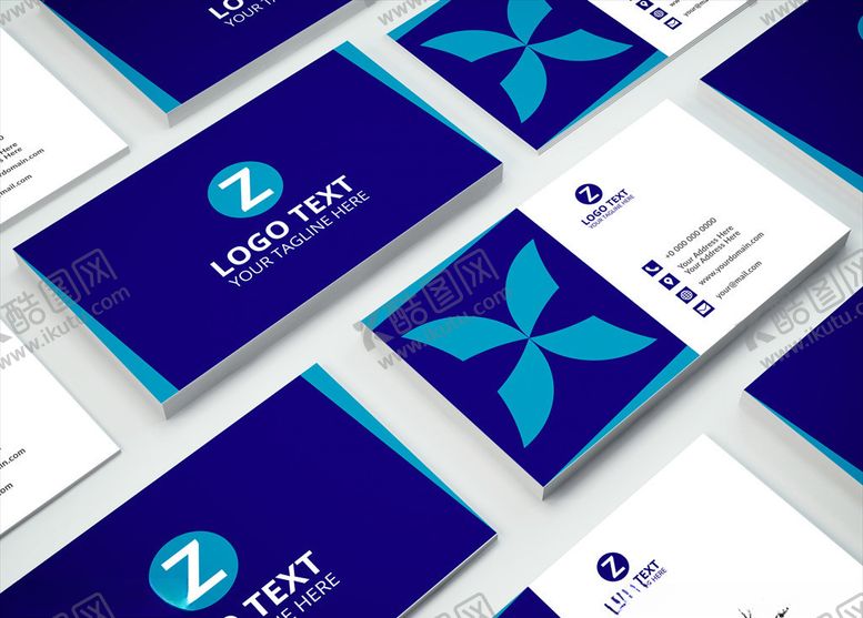编号：58142209250921093106【酷图网】源文件下载-矢量名片模板