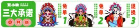 三大承诺展板