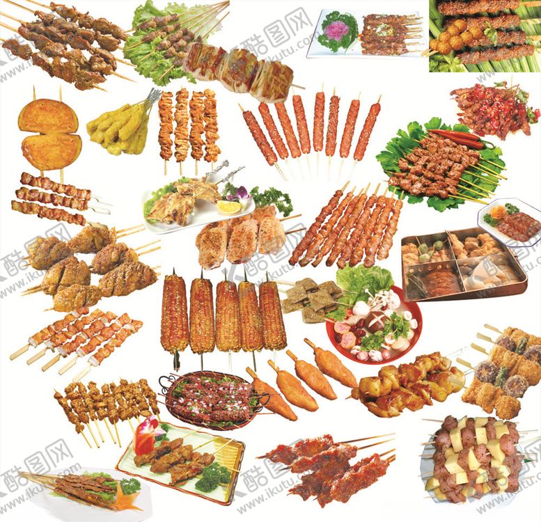 编号：18403809130327416460【酷图网】源文件下载-烧烤菜品
