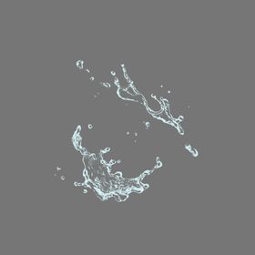 水花素材