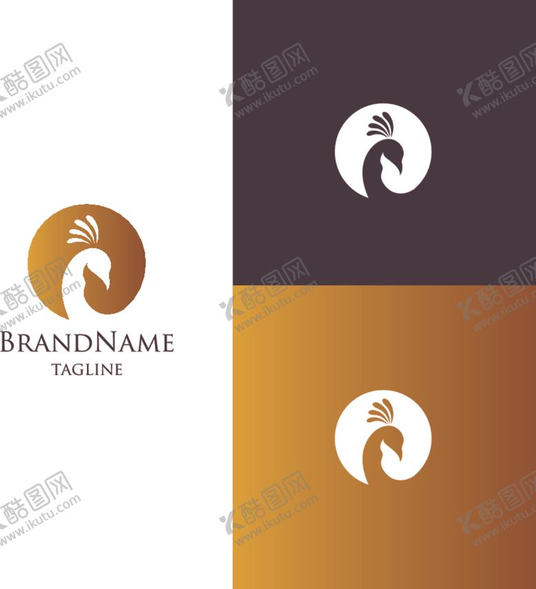 编号：62486910301831545225【酷图网】源文件下载-孔雀logo