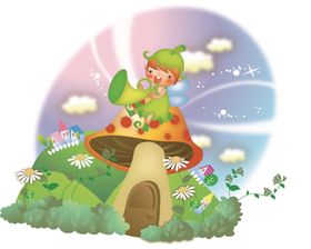 小精灵仙女可爱卡通卡通儿童