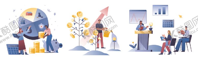 编号：45123810300647082644【酷图网】源文件下载-商务场景中的多样人物活动