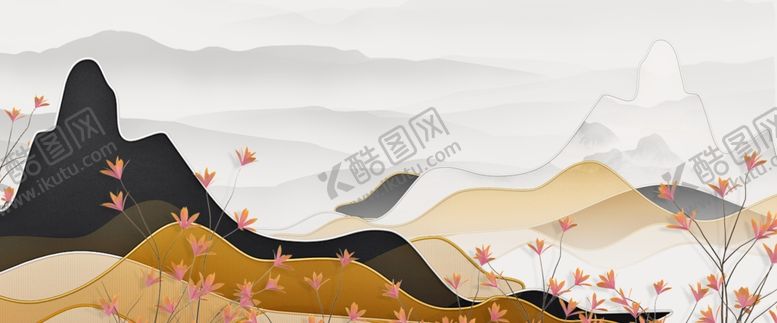 编号：40629006272336049407【酷图网】源文件下载-立体山水