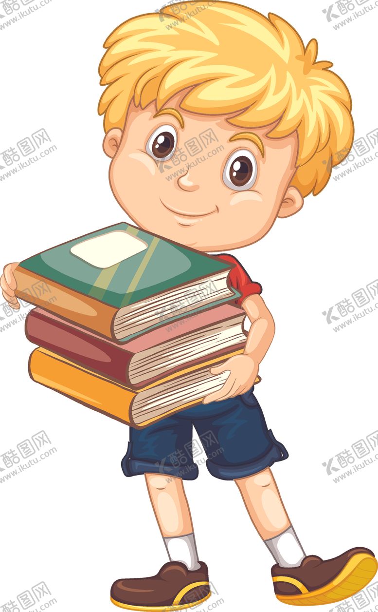 编号：68340309291242392617【酷图网】源文件下载-卡通学生