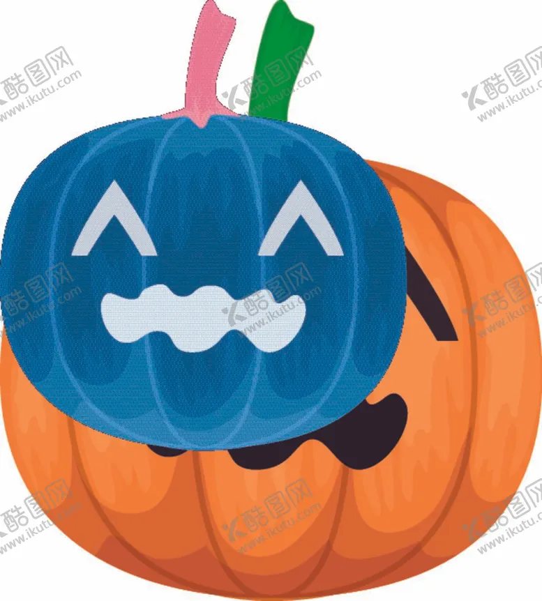 编号：08493709152022394561【酷图网】源文件下载-卡通简约万圣节南瓜图