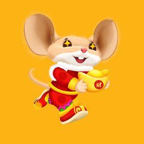 金鼠闹春