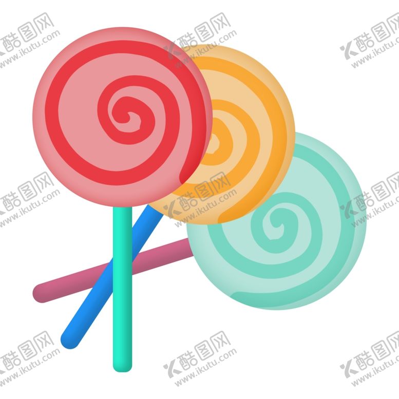 编号：65915405091628455033【酷图网】源文件下载-卡通棒棒糖