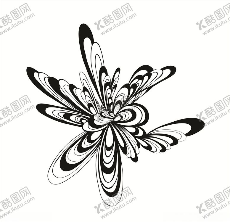 编号：13887610032308459912【酷图网】源文件下载-异形花