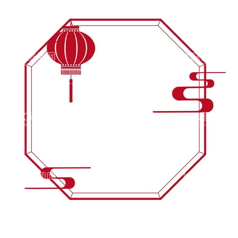 编号：76478603092129081332【酷图网】源文件下载-新年边框
