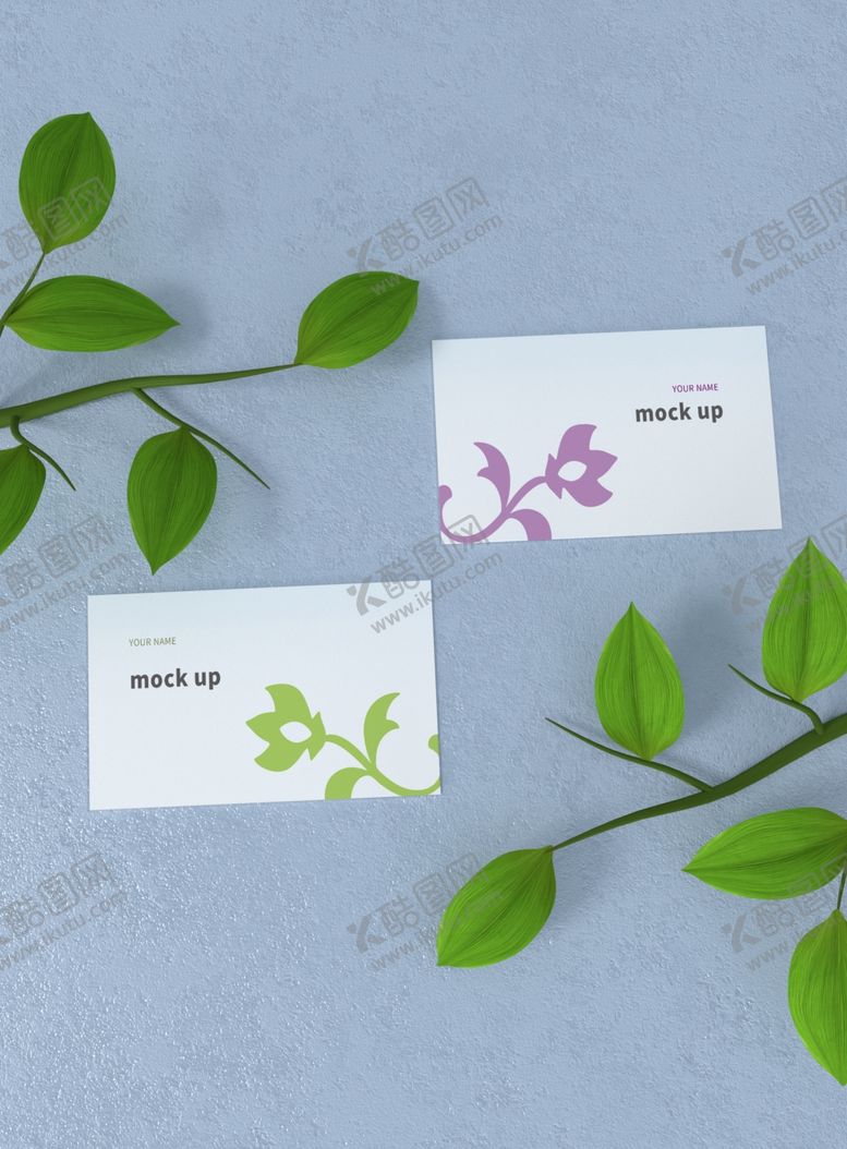 编号：55286410140705182045【酷图网】源文件下载-名片样机