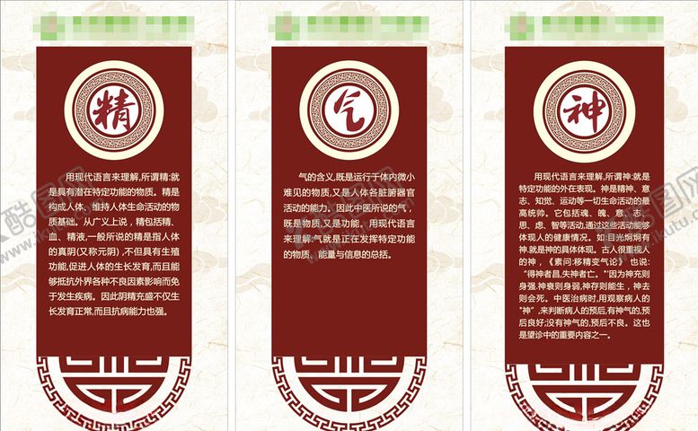 编号：49901405100809121793【酷图网】源文件下载-中医诊室望闻问切悬挂图