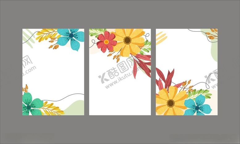 编号：77406511182255558918【酷图网】源文件下载-花卉装饰贺卡邀请函请柬背景