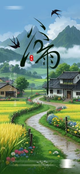 二十四节气谷雨
