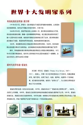 世界十大发明明系列介绍