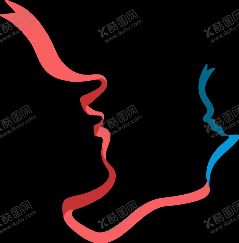 编号：75239010112111495274【酷图网】源文件下载-母亲节彩带元素
