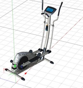 C4D模型运动器材