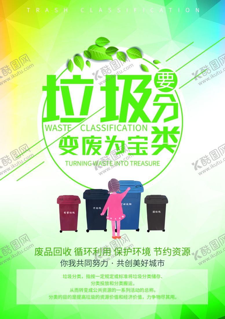 编号：26943809171149203244【酷图网】源文件下载-垃圾分类