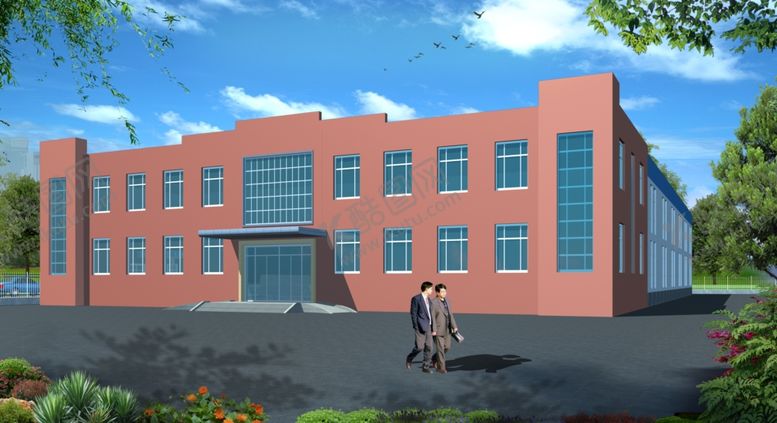 编号：72128709110833084373【酷图网】源文件下载-【效果图】二层办公楼