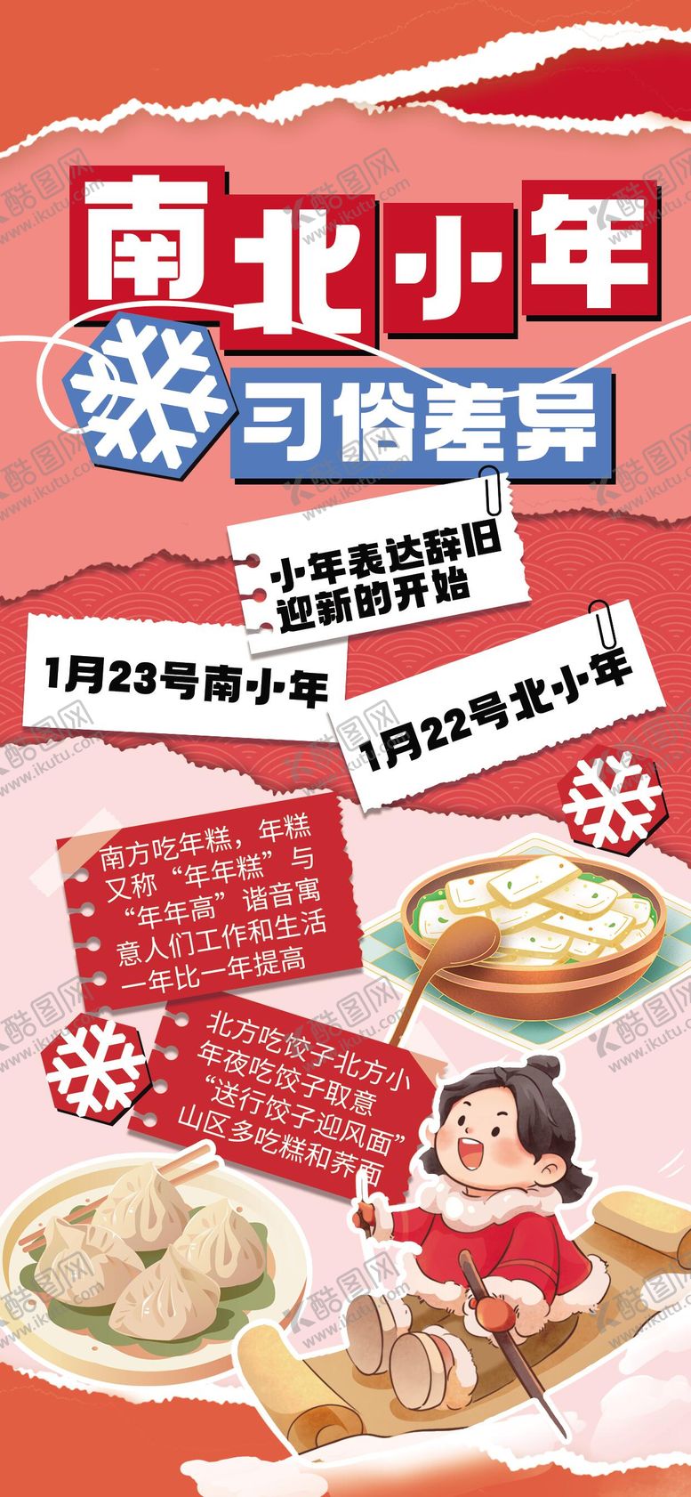 编号：20491901142321084754【酷图网】源文件下载-南北小年习俗