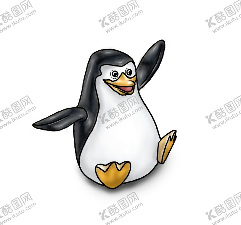 编号：98679206241619355029【酷图网】源文件下载-企鹅插画