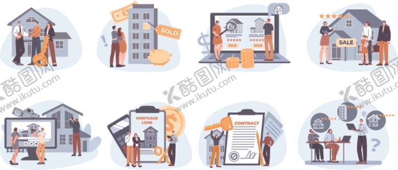 编号：76884511242120354652【酷图网】源文件下载-商务办公插图