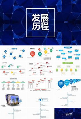 企业发展历程PPT