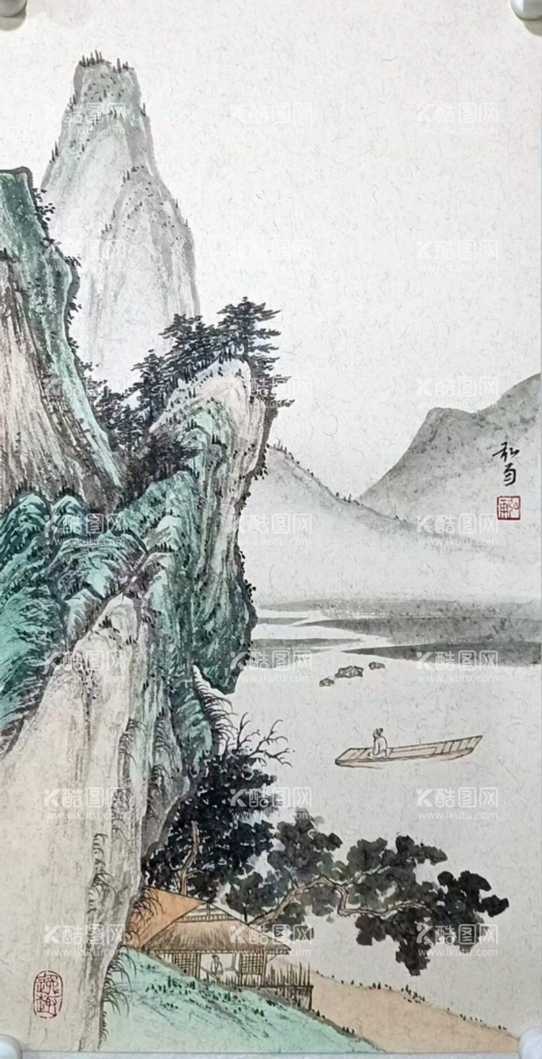 编号：38590911195824087361【酷图网】源文件下载-山水画 水墨画 