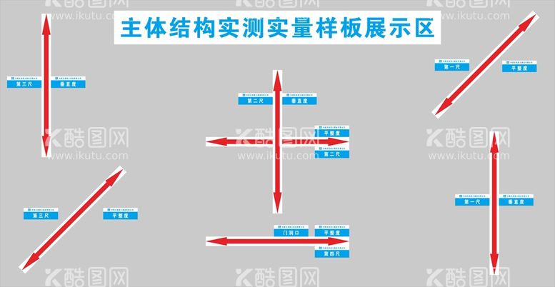 编号：89613712021745228279【酷图网】源文件下载-主体结构实测实量样板展示区