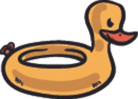 小黄鸭游泳圈