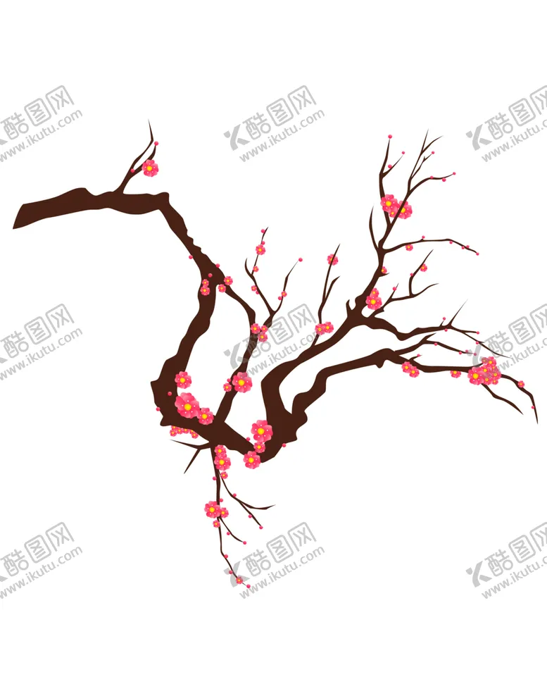 编号：60581105062227388230【酷图网】源文件下载-梅花素材