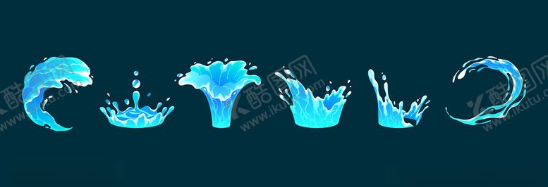 编号：98055202220914278915【酷图网】源文件下载-水花