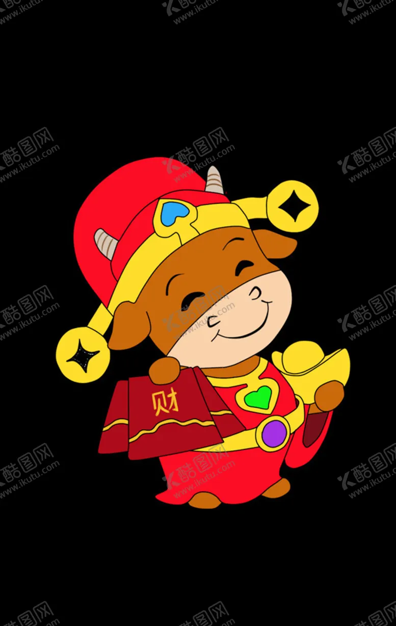 编号：68720104090729284260【酷图网】源文件下载-卡通牛形象