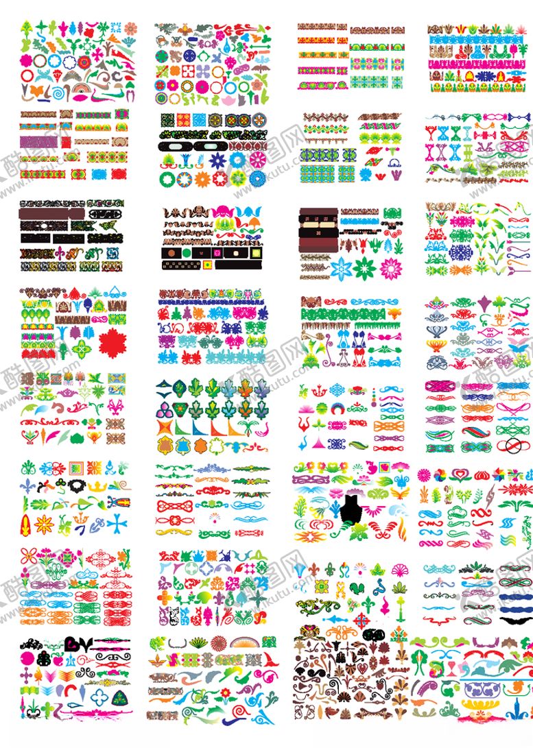 编号：32874309192234151832【酷图网】源文件下载-边框花纹