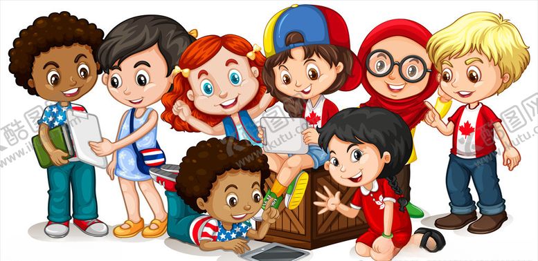 编号：92831709270454359187【酷图网】源文件下载-卡通儿童