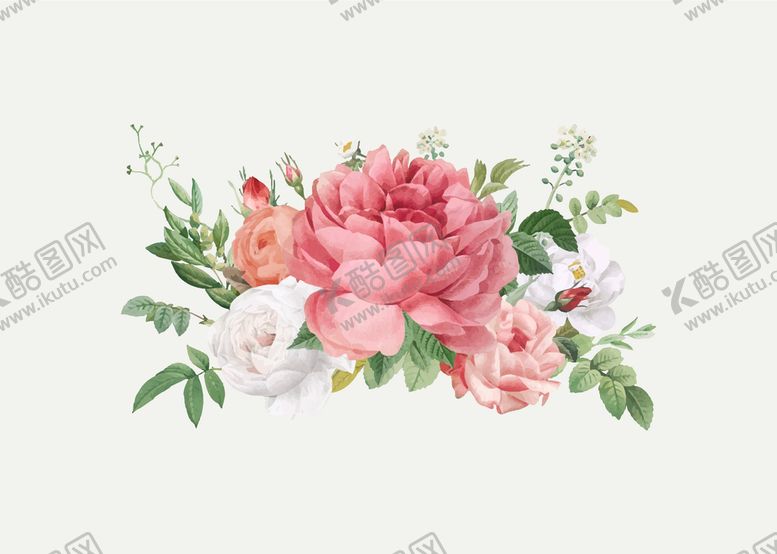 编号：95718609191355331508【酷图网】源文件下载-矢量鲜花花艺设计