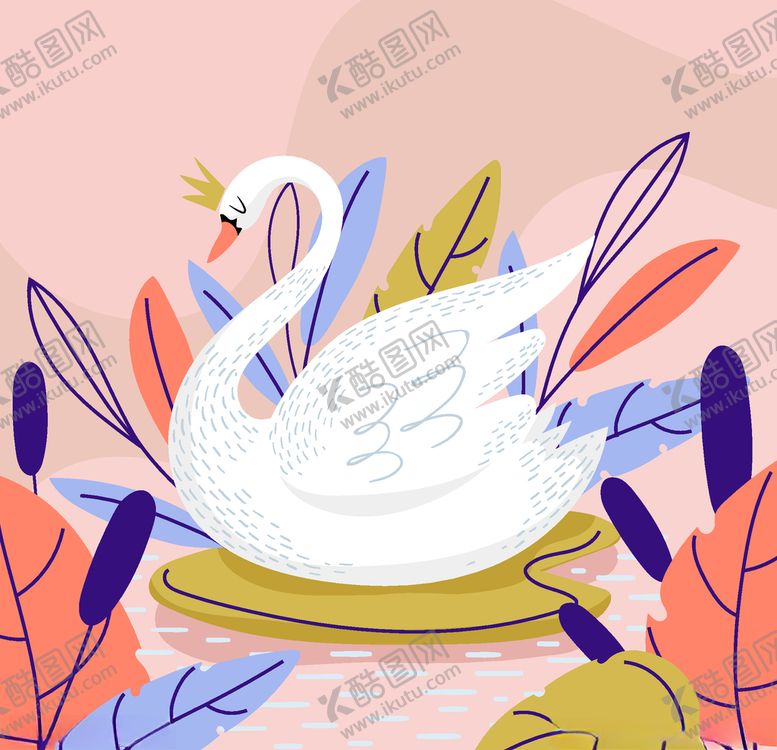 编号：58128307080143047415【酷图网】源文件下载-天鹅
