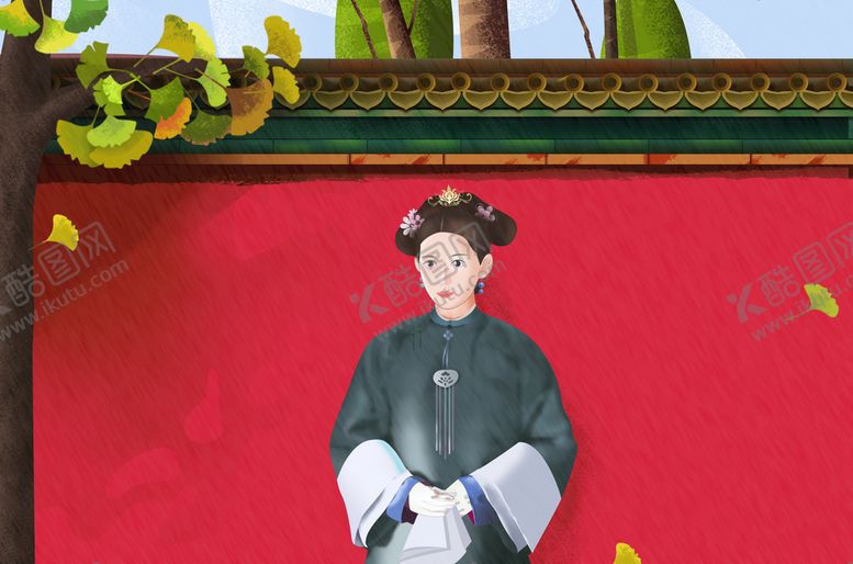 编号：52978409121504143261【酷图网】源文件下载-美丽的宫廷女子