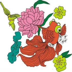 吉祥图案中式花纹花边花纹古典素材传统花纹