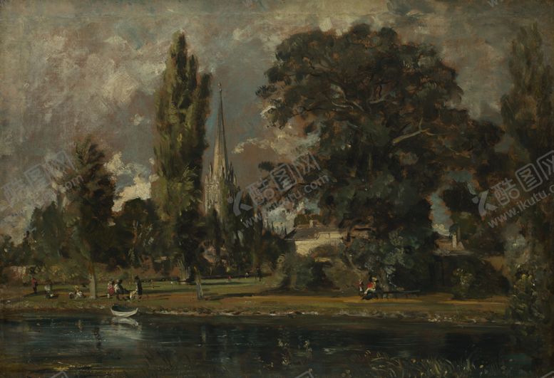 编号：13185210060315111760【酷图网】源文件下载-复古风景油画