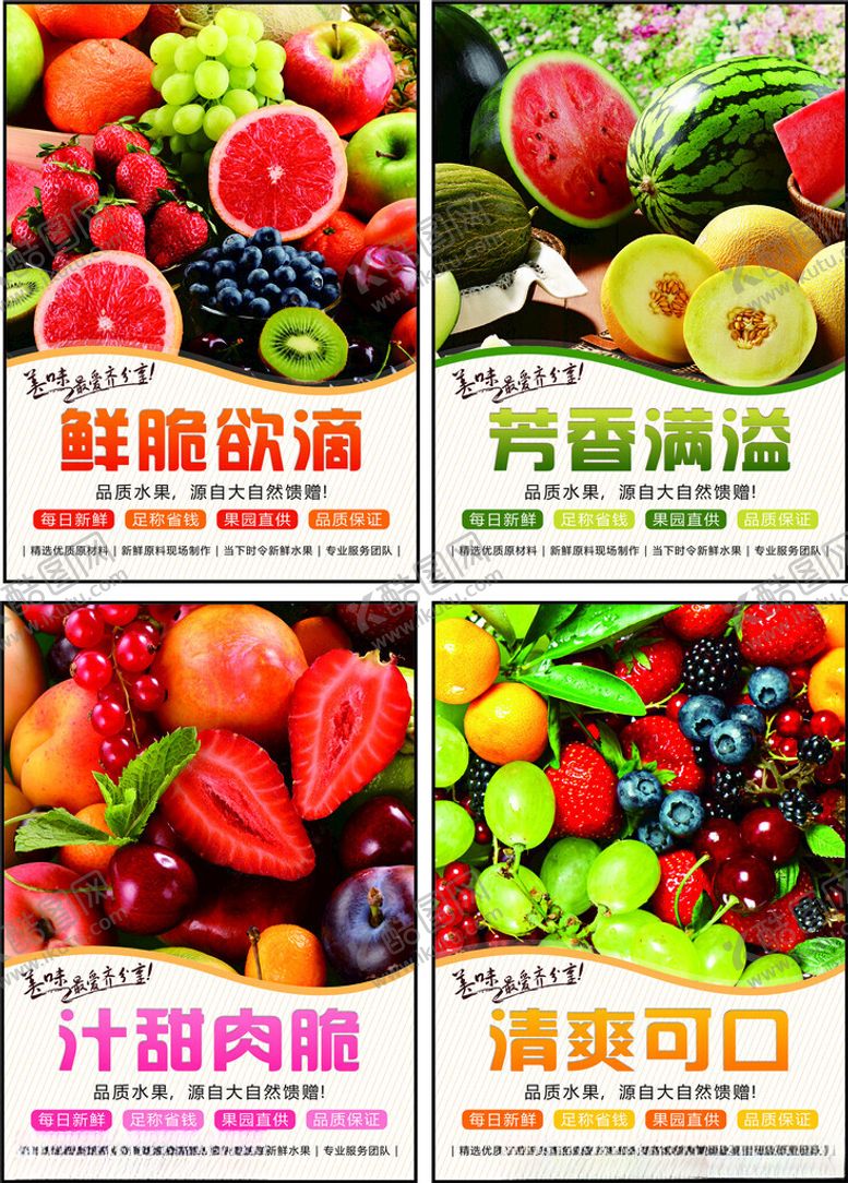 编号：16044809112215203532【酷图网】源文件下载-水果海报