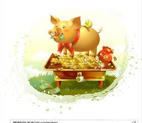 矢量猪