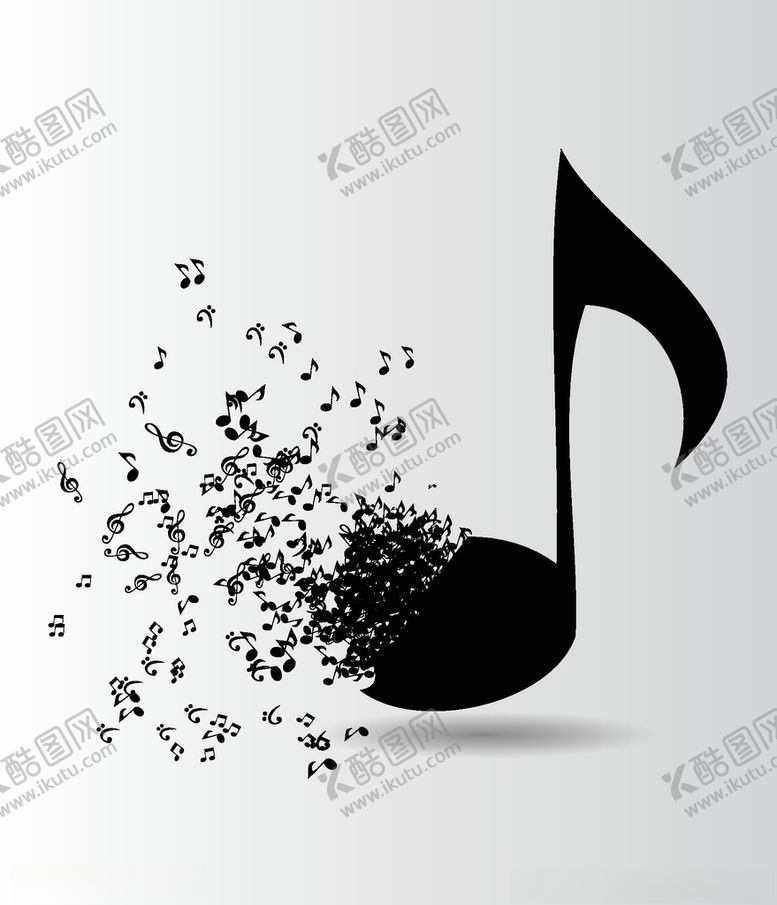 编号：44104710071958548092【酷图网】源文件下载-弹奏音符背景