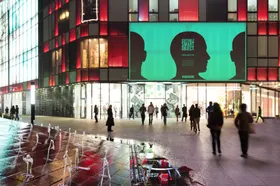 户外大屏广告展示样机