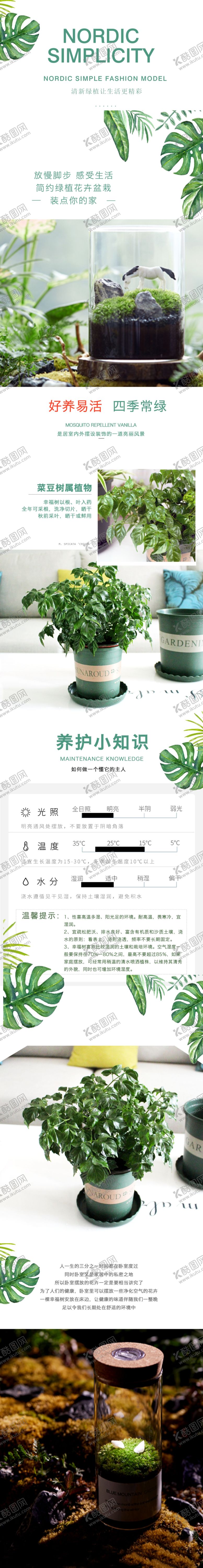 编号：71141401311509585842【酷图网】源文件下载-绿植详情页